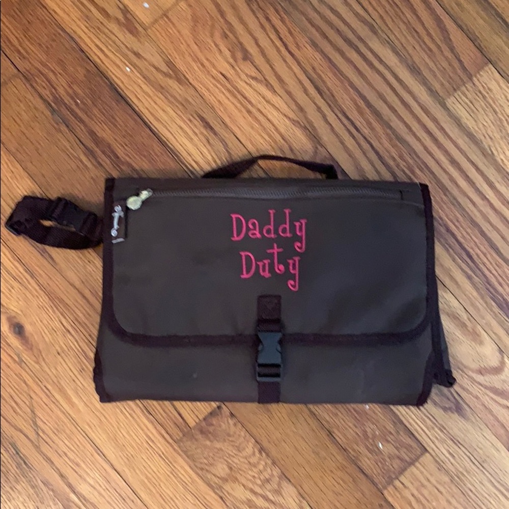 Initials Inc. Daddy Duty diaper bag